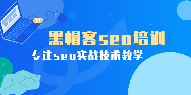 【副业项目4066期】黑帽客seo培训，专注seo实战技术教学-知联副业
