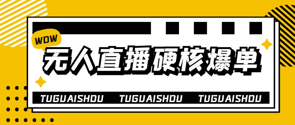 【副业项目4299期】大飞无人直播硬核爆单技术，轻松玩转无人直播，暴利躺赚-知联副业