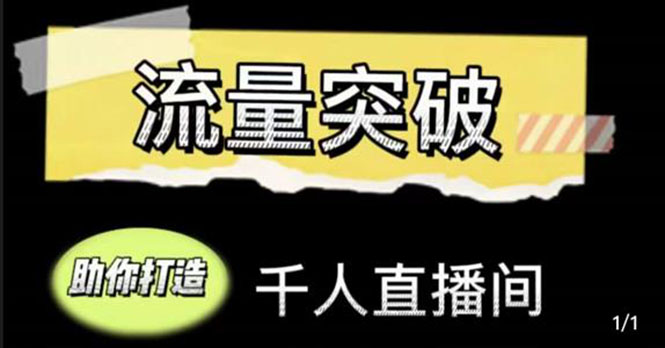 【副业项目4460期】直播运营实战视频课，助你打造千人直播间（14节视频课）-知联副业