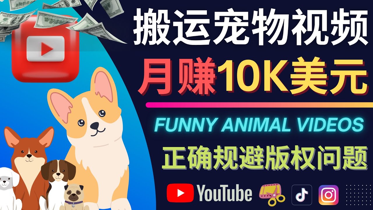 【副业项目4509期】搬运TIKTOK视频到YouTube，并进行二次创作，月赚1万美元以上-知联副业