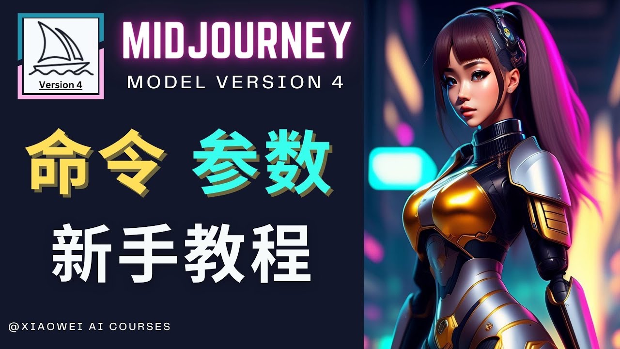 【副业项目5078期】Midjourney新手入门教程，轻松创作顶级图像，命令参数-新手教程-知联副业