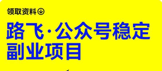 【副业项目6237期】路飞·公众号稳定副业项目，你只要无脑去推广，粉丝和收入，自然就来了-知联副业