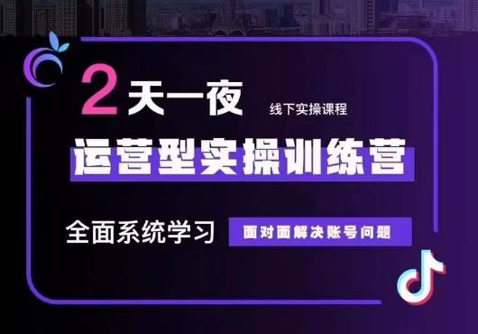 【副业项目6083期】5月22-23线下课运营型实操训练营，全面系统学习，从底层逻辑到实操方法到千川投放-知联副业