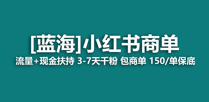 【副业项目7920期】【蓝海项目】小红书商单项目，7天就能接广告变现，稳定日入500+保姆级玩法-知联副业