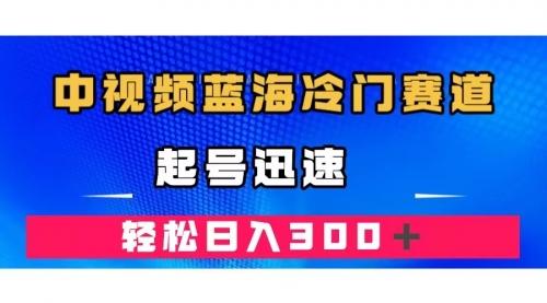 【副业项目7672期】中视频蓝海冷门赛道，韩国视频奇闻解说，起号迅速，日入300＋-知联副业