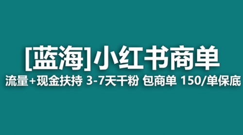 【副业项目8509期】最强蓝海项目，小红书商单！长期稳定，7天变现-知联副业
