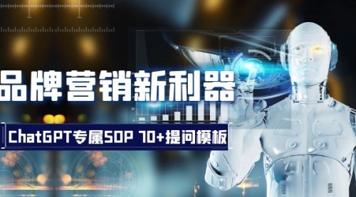 【副业项目8569期】品牌营销新利器：ChatGPT专属SOP，70+提问模板-知联副业
