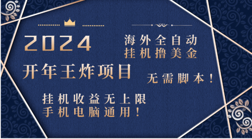 【副业项目8620期】2024海外撸美金项目！手机电脑均可-知联副业