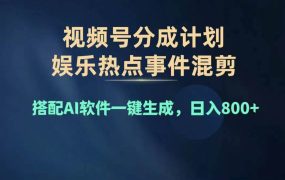 2024年度视频号赚钱大赛道，单日变现1000+，多劳多得，复制粘贴100%过...-知联副业