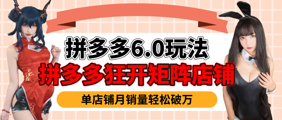 拼多多虚拟商品暴利6.0玩法，轻松实现月入过万-知联副业